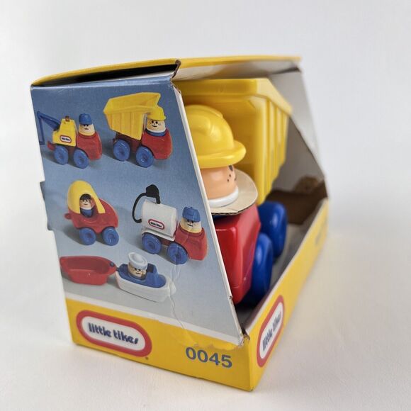LITTLE TIKES Toddle Totmobiles Vehicles Dump Truck Construction 0045 VTG 90s USA - Picture 3 of 9